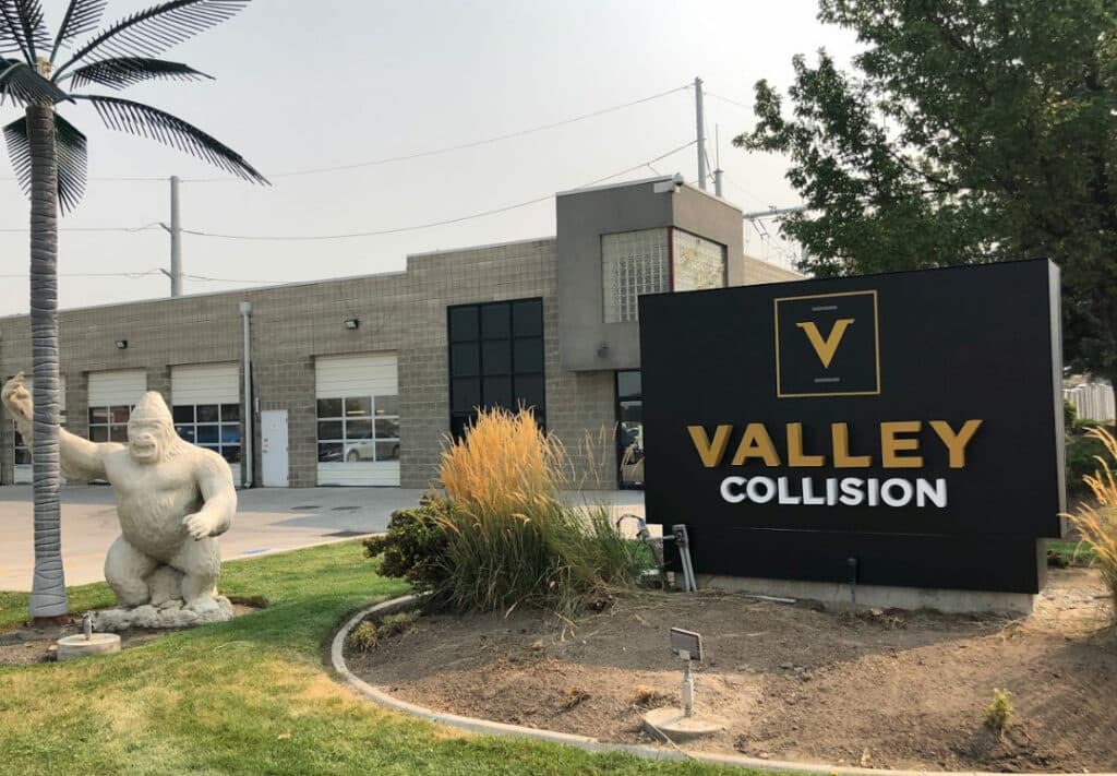 Marketing for auto body shop, Valley Collision