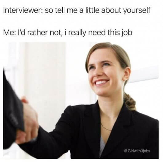 interview question meme